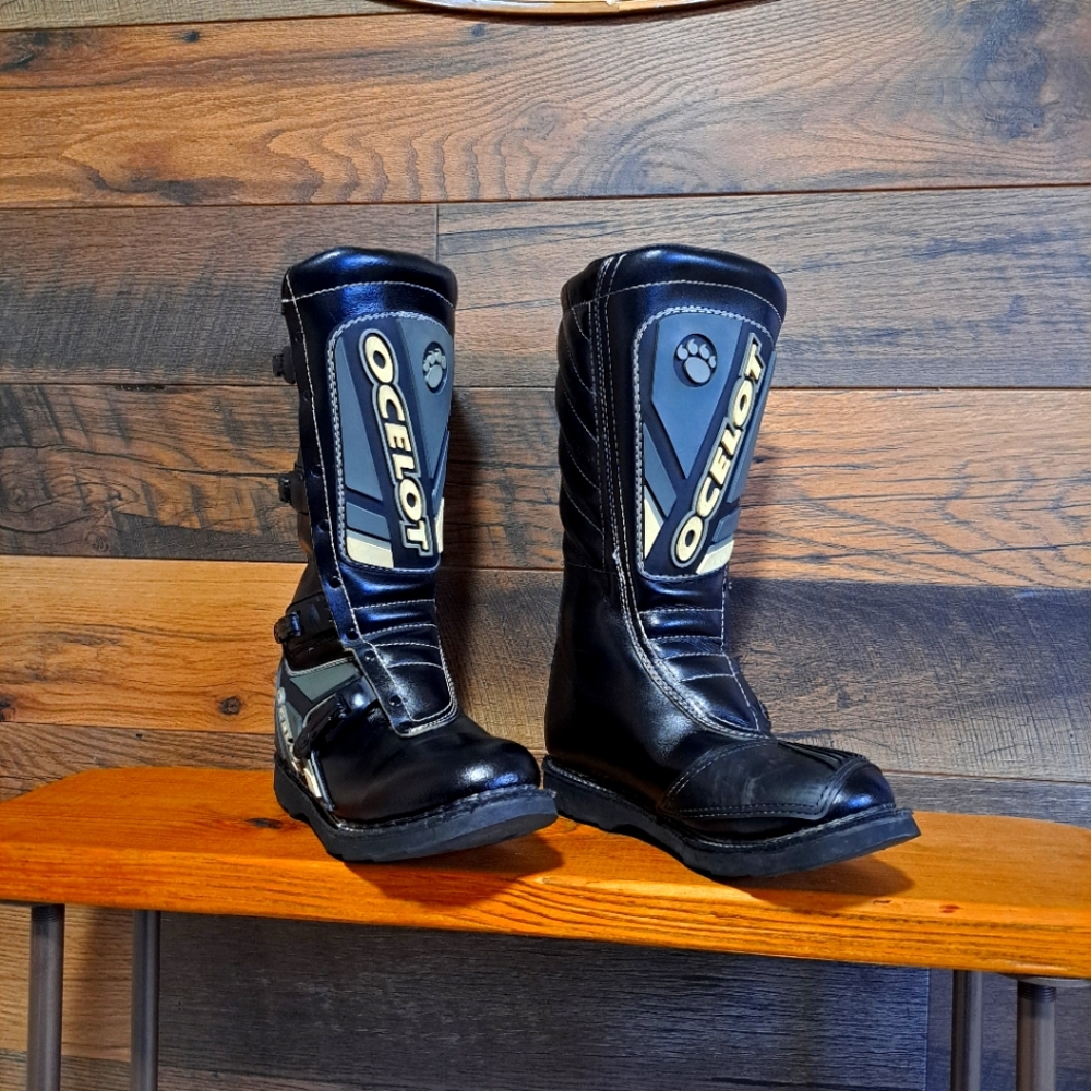 Motorcycle/motocross boots Ocelot size 12